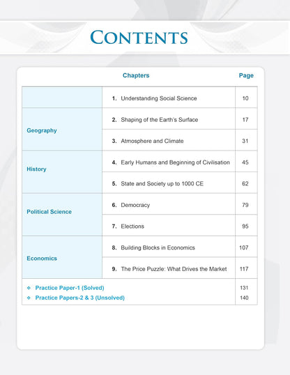 Full Marks Social Science Complete Study Material for Class 9 | Based on New NCERT Textbook UNDERSTANDING SOCIETY: INDIA & BEYOND (PART 1) | Includes ... Self-Assessment, Practice Papers & More