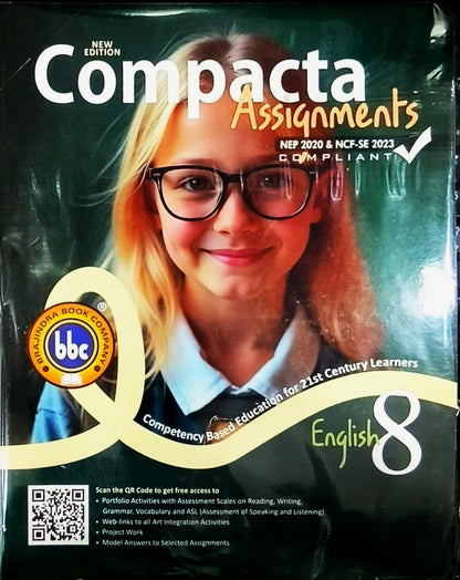 BBC COMPACTA ASSIGNMENTS FOR CLASS 8 | 2026-27 | English | NEW 2026-27 EDITION