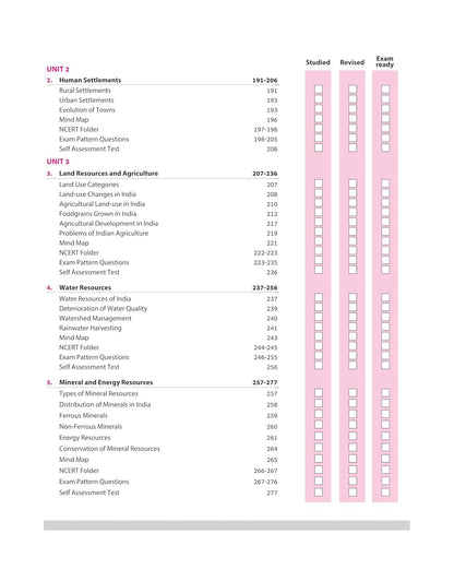 Arihant All in One Geography Class 12 for CBSE Exams 2025-26 | Revised Edition as per latest syllabus | Simplified Theory, NCERT, Diksha, & Other Imp. Questions, CBQs, MCQs, A-R, Case Based, Sample Question Papers, Mind Maps, Topic & Chapter Exercises