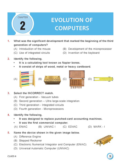 MTG International Computer Science Olympiad (ICSO) Workbook Class 4 - Chapter-wise MCQs, Quick Recap with Achievers Section - SOF Olympiad Books For 2026-27 Exam