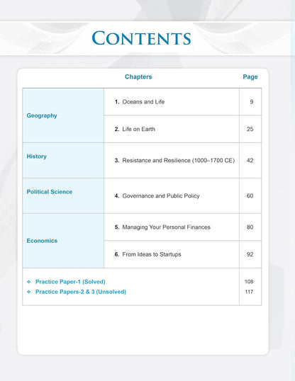 Full Marks Social Science Complete Study Material for Class 9 | Based on New NCERT Textbook UNDERSTANDING SOCIETY: INDIA & BEYOND (PART 2) | Includes ... Self-Assessment, Practice Papers & More