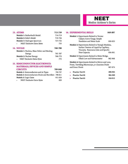Arihant Objective Physics Volume 2 for NEET 2026-2027 | Medico Achiever’s Series | 3000+ MCQs with PYQs Synced Modular Theory | Fully Revised NEET Preparation Book by DC Pandey