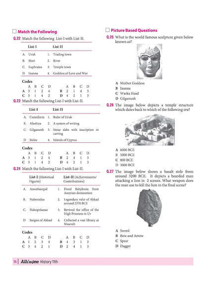 Arihant All in One History Class 11 for CBSE Exam 2026-27 | NCERT Based Complete Theory, Practice Exercises, CBQs, A-R, Sample Papers & Mind Maps | Revised Edition as per Latest Syllabus