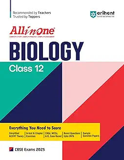 ARIHANT ALL IN ONE - BIOLOGY FOR CLASS 12