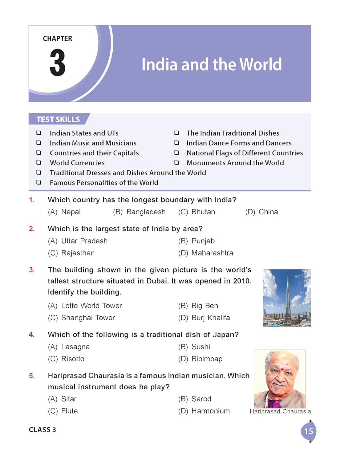 MTG International General Knowledge Olympiad (IGKO) Workbook Class 3 - Chapter-wise MCQs with Achievers Section - SOF Olympiad Books For 2026-27 Exam