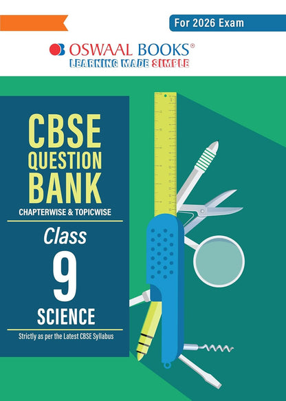 Oswaal CBSE Question Bank Class 9 Set of 4 Books | English | Mathematics | Science | Social Science | Chapterwise & Topicwise Solved Papers | For 2026 Exams