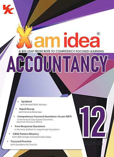 Xam idea Accountancy Class 12 Book | CBSE Board | Chapterwise Question Bank | Based on Revised CBSE Syllabus | NCERT Questions Included | 2024-25 Exam