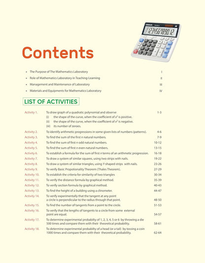 Arihant Laboratory Manual Mathematics for CBSE Class X (10th) | Complete Practical Book with Experiments, Viva Voce Questions & Answers | NCERT Compliant Lab Book (Copy)