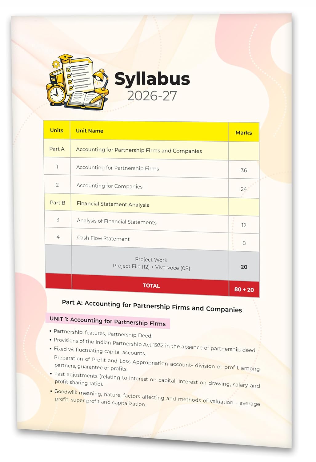 Educart CBSE Class 12 Accountancy Question Bank 2026–27 | 2027 Syllabus | Chapter-wise PYQs, MCQs, Case-Based Qs & Notes | NCERT-Based