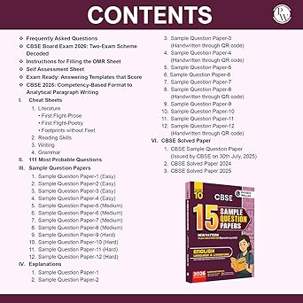 PW CBSE Class 10 Sample Papers Combo Set (Science, Maths Std, English, Social Science) —for 2025 - 2026 Board Exam | 15 New-Pattern Papers per Subject + 111 most probable question | Solved & Unsolved