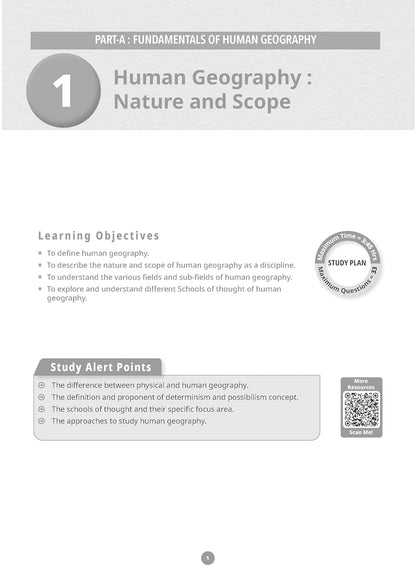 Oswaal CBSE Class 12 Geography Question Bank | Chapter & Topic-wise Solved Papers (2017–2026) | Based on Latest Syllabus (April 2026) | Includes 2026 Papers | For 2027 Exam