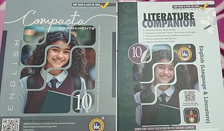 BBC COMPACTA ASSIGNMENTS FOR CLASS 10 English Worksheet with Literature Companion Only Paperback (2025-2026) – 1 January 2025