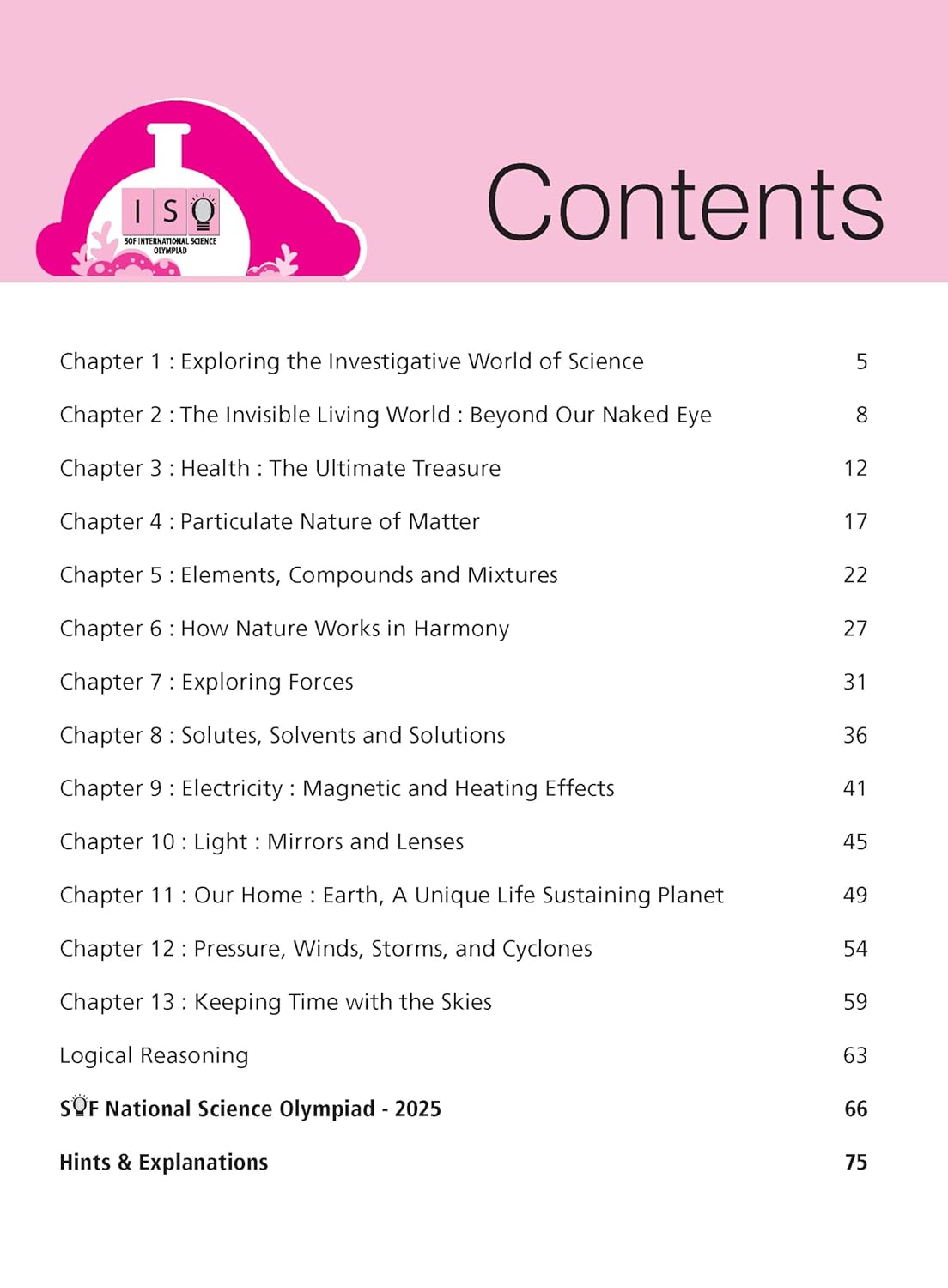 MTG International Science Olympiad (ISO) Workbook Class 8 - Chapter-wise MCQs, Quick Recap with Achievers Section - SOF Olympiad Books For 2026-27 Exam