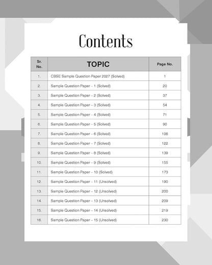 U Like CBSE Class 10 Sample Paper 2027 English Language Literature - 15 Sample Papers with Solutions, Basic Concepts and CBSE Sample Question Paper 2027 (U Like CBSE Sample Papers 2027)