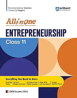 ARIHANT ALL IN ONE - ENTREPRENEURSHIP FOR CLASS 11