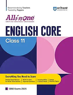 ARIHANT ALL IN ONE - ENGLISH CORE FOR CLASS 11