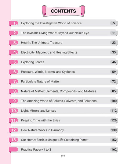 Full Marks Science Curiosity Class 8 Complete Study Material – for CBSE 2026 Exams | New Edition as per Latest NCERT Textbooks | Quick Revision Summaries, Solved Q&A, PYQs, CBQs, Sample Papers