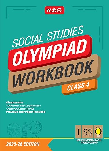 MTG International Social Studies Olympiad (ISSO) Workbook Class 4 - Chapterwise MCQs & Previous Year Paper - SOF ISSO Olympiad Books For 2025-2026 Exam