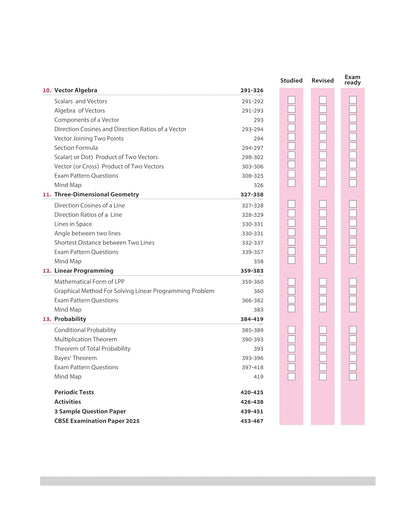 Arihant All in One Mathematics Class 12 for CBSE Exams 2025-26 | Revised Edition as per latest syllabus | Simplified Theory, All Types of Exam Pattern Questions, CBQs, MCQs, A-R, Case Based, Sample Question Papers, Mind Maps, Topic & Chapter Exercises