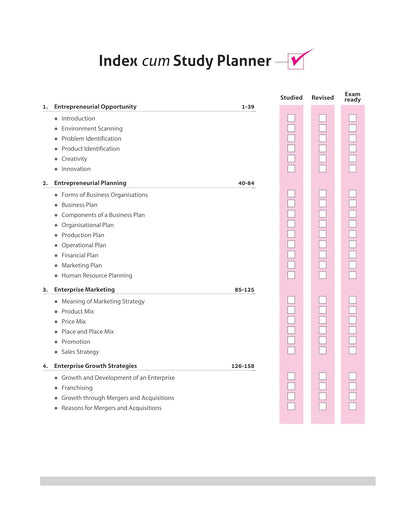 Arihant All in One Entrepreneurship Class 12 for CBSE Exams 2025-26 | Revised Edition as per latest syllabus | Simplified Theory, All Types of Exam Pattern Questions, CBQs, MCQs, A-R, Case Based, Sample Question Papers, Project Work