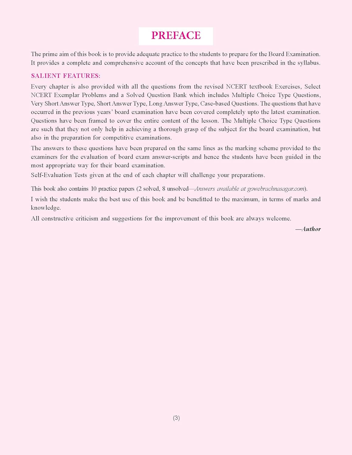 Together with CBSE Question Bank Class 12 Biology for 2025-26 Exam (Chapterwise & Topicwise)