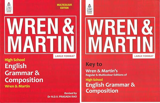 Combo Pack: High School and Key to English Grammar and Composition (2024-25 Examination)