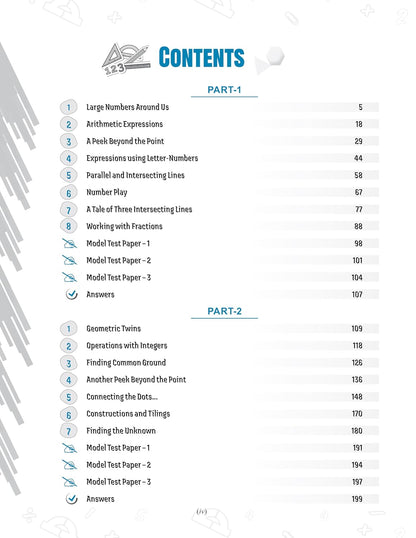 Full Marks Mathematics Complete Study Material Class 7 | Based on New NCERT Textbook GANITA PRAKASH (Part-1 & 2) and CBSE Syllabus | Includes ... Papers and More | For March 2027 Examination