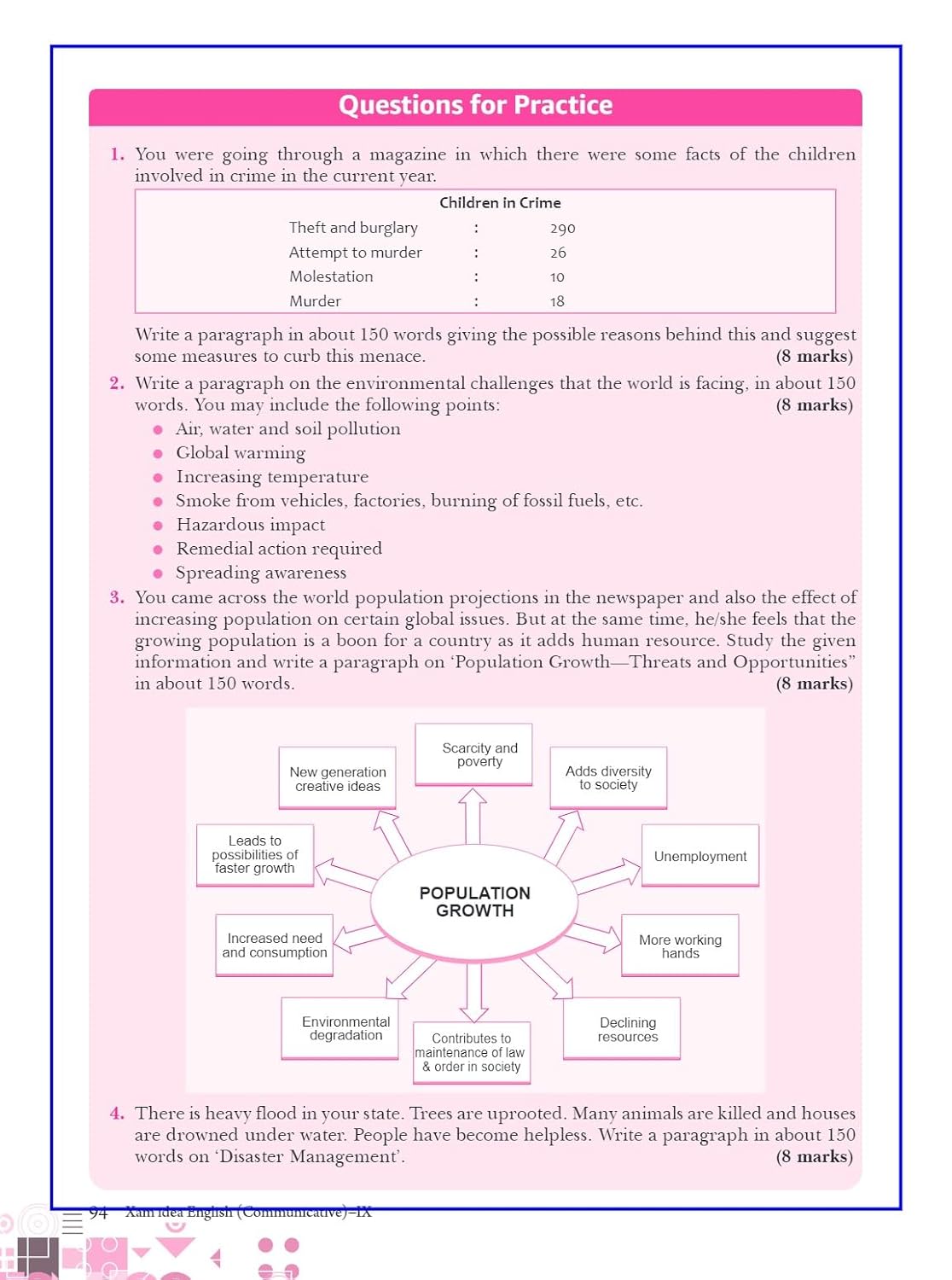 Xam idea English (Communicative) Class 9 Book | CBSE Board | Chapterwise Question Bank | Based on Revised CBSE Syllabus | NCERT Questions Included | 2025-26 Exam