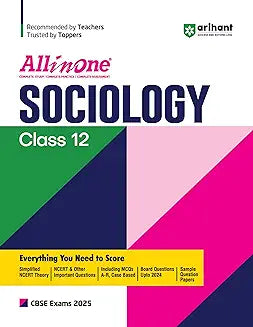 ARIHANT ALL IN ONE - SOCIOLOGY FOR CLASS 12