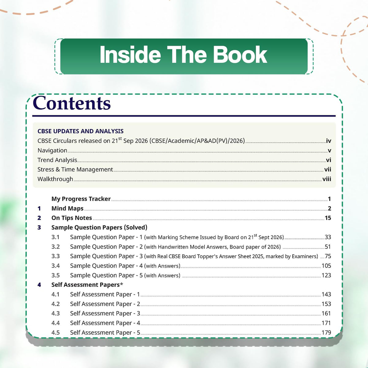 Oswaal CBSE 15 Sample Question Papers Class 12 Board Exam Mathematics 2026-27 based on latest CBSE SQP dated (21 Sep 2026) | New Questions Typologies With Oswaal AI