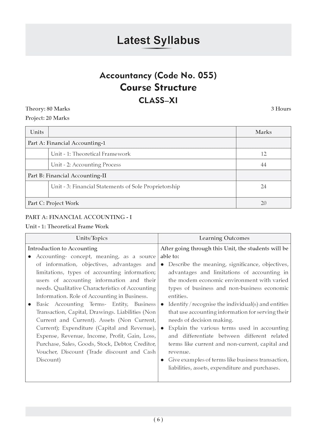 Oswaal CBSE Class 11 Accountancy Question Bank | Chapter & Topic-wise Solved Papers (2017–2026) | Based on Latest Syllabus (April 2026) | Includes 2026 Papers | For 2027 Exam