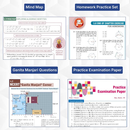 SMART Minds Mathematics Class 9 (Vol. 1 – 2) | CBSE 2026–27 | NCERT-Aligned Textbook with PYQs (Including 2025), Mind Maps, Competency-Based Practice & Audio-Visual Learning | By Parijat Jain