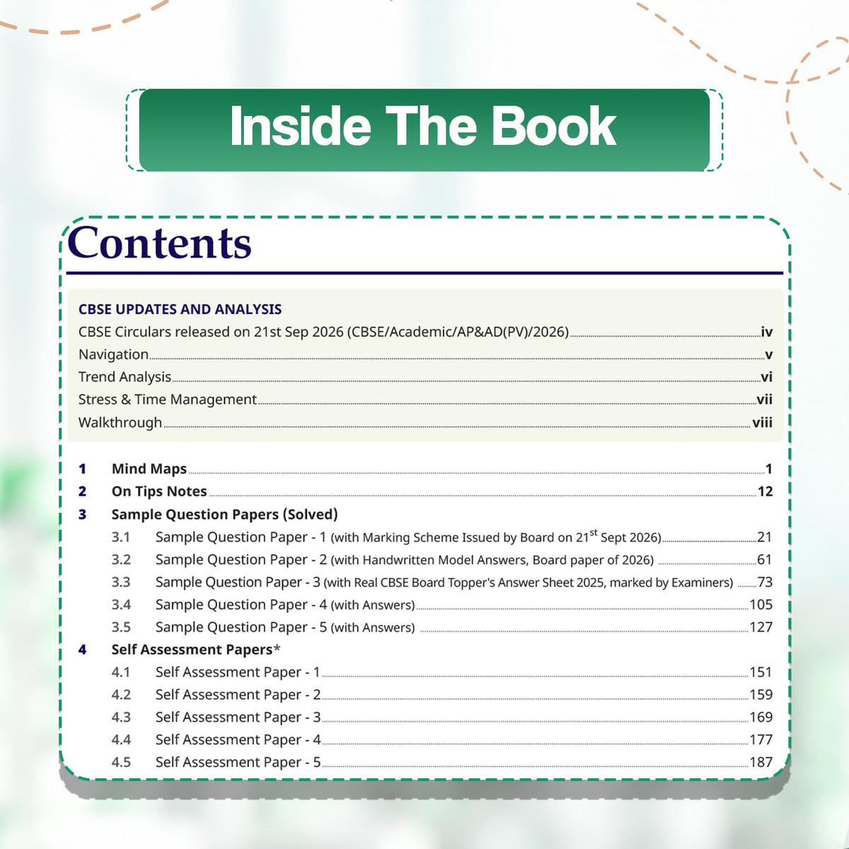 Oswaal CBSE 15 Sample Question Papers Class 12 Board Exam Accountancy 2026-27 based on latest CBSE SQP dated (21 Sep 2026) | New Questions Typologies With Oswaal AI