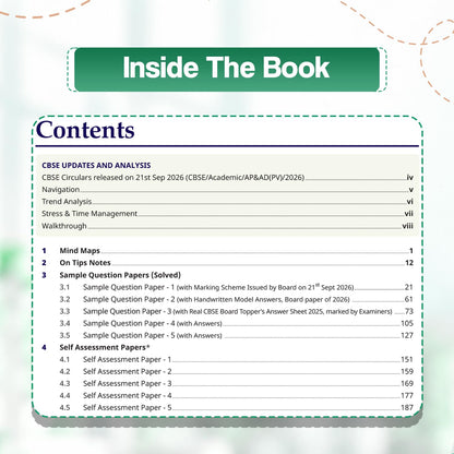 Oswaal CBSE 15 Sample Question Papers Class 12 Board Exam Accountancy 2026-27 based on latest CBSE SQP dated (21 Sep 2026) | New Questions Typologies With Oswaal AI