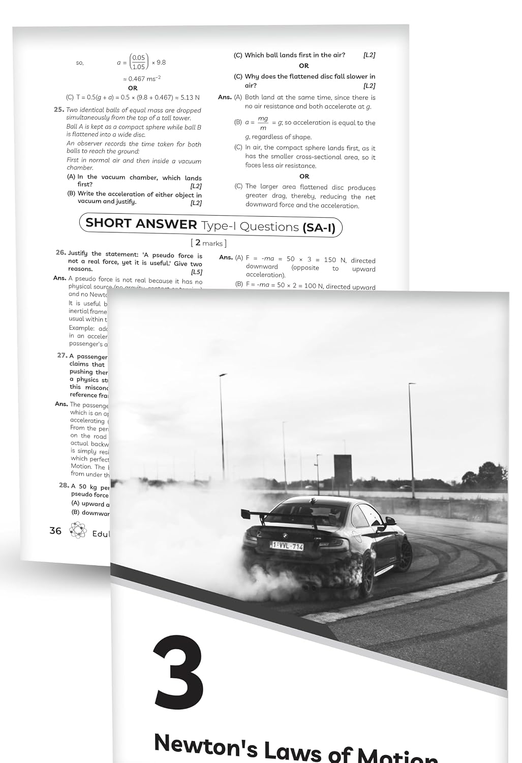 Educart CBSE Class 9 Science Advanced Level Question Bank 2027 | Simplified Notes, Hots Questions Step-wise Answers & Sample Papers as per Latest Syllabus for 2026-27 Exam