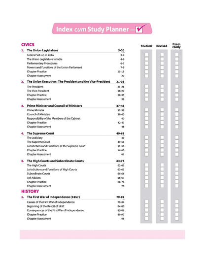 Arihant ICSE All in One History & Civics Class 10 Exam 2027 | Complete Study Guide with Internal Assessment | Theory, Chapter Exercises, Sample Papers & Exam Questions