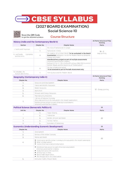 Mastermind CBSE Question Bank Class 10 Social Science Exam 2027 With 4 Sample Paper Based On Latesed Pattern Relesed By CBSE On 2 April