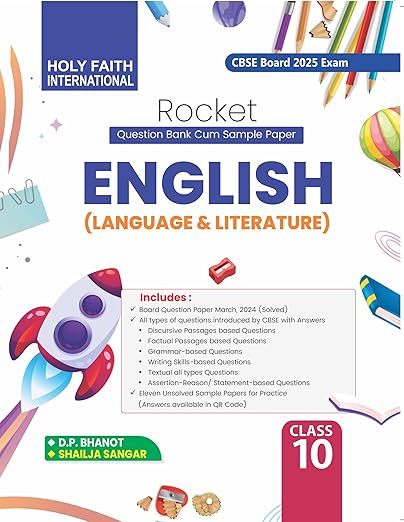 HFI ROCKET ENGLISH LANGUAGE AND LITERATURE CBSE CLASS-10 (2025)