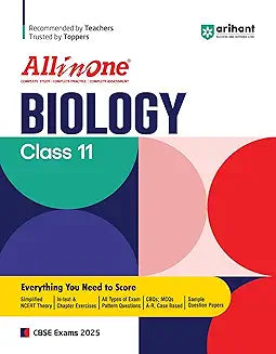 ARIHANT ALL IN ONE - BIOLOGY FOR CLASS 11