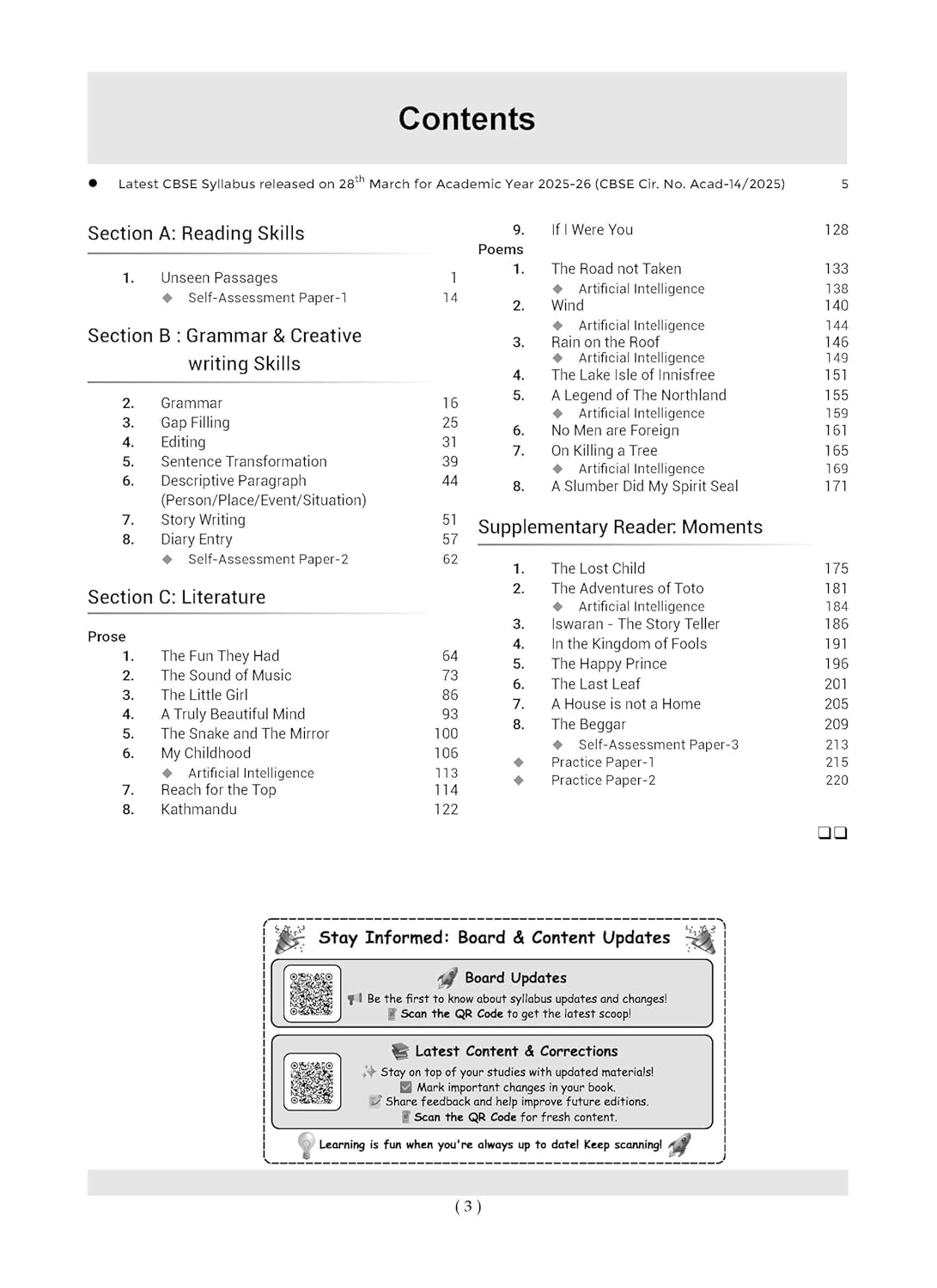 Oswaal CBSE Question Bank Class 9 English Language & Literature For 2026 Exam