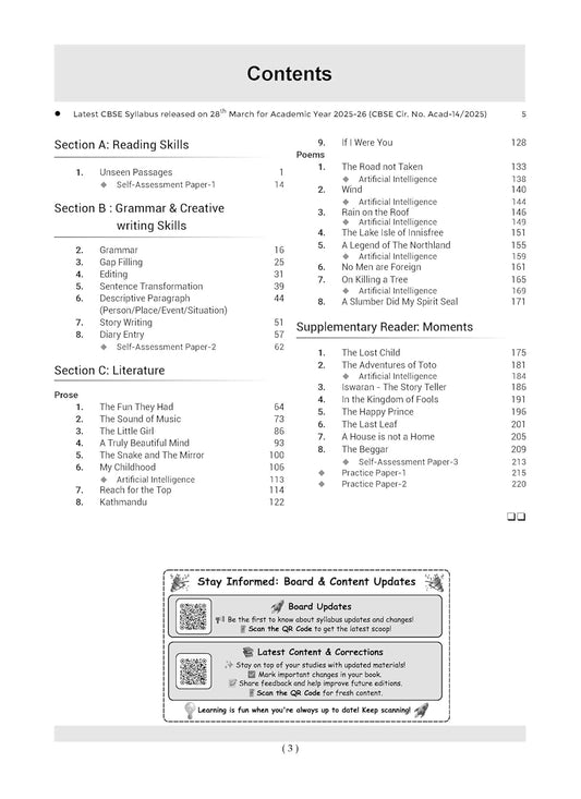 Oswaal CBSE Question Bank Class 9 English Language & Literature For 2026 Exam