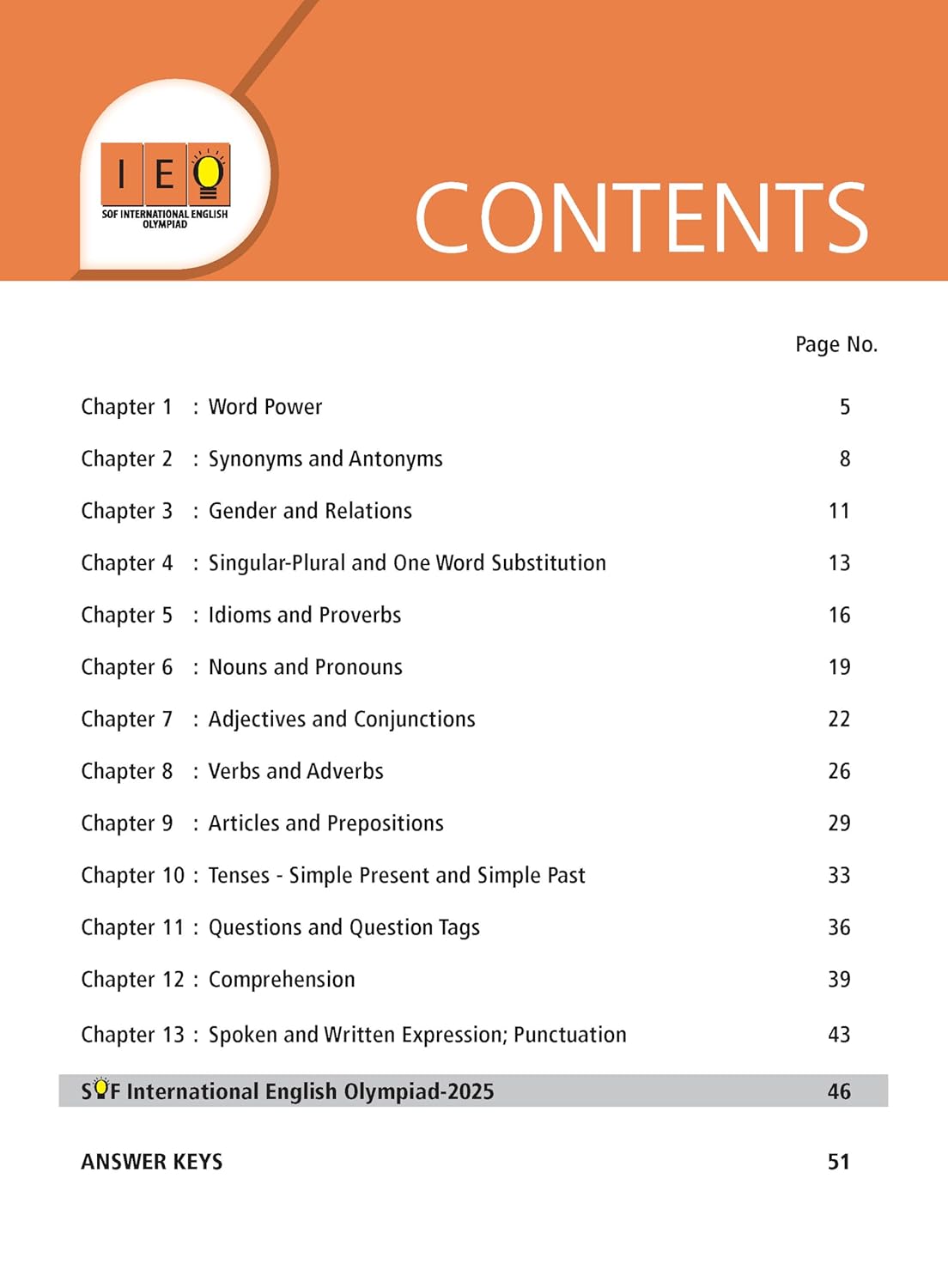 MTG International English Olympiad (IEO) Workbook Class 3 - Chapter-wise MCQs with Achievers Section - SOF Olympiad Books For 2026-27 Exam