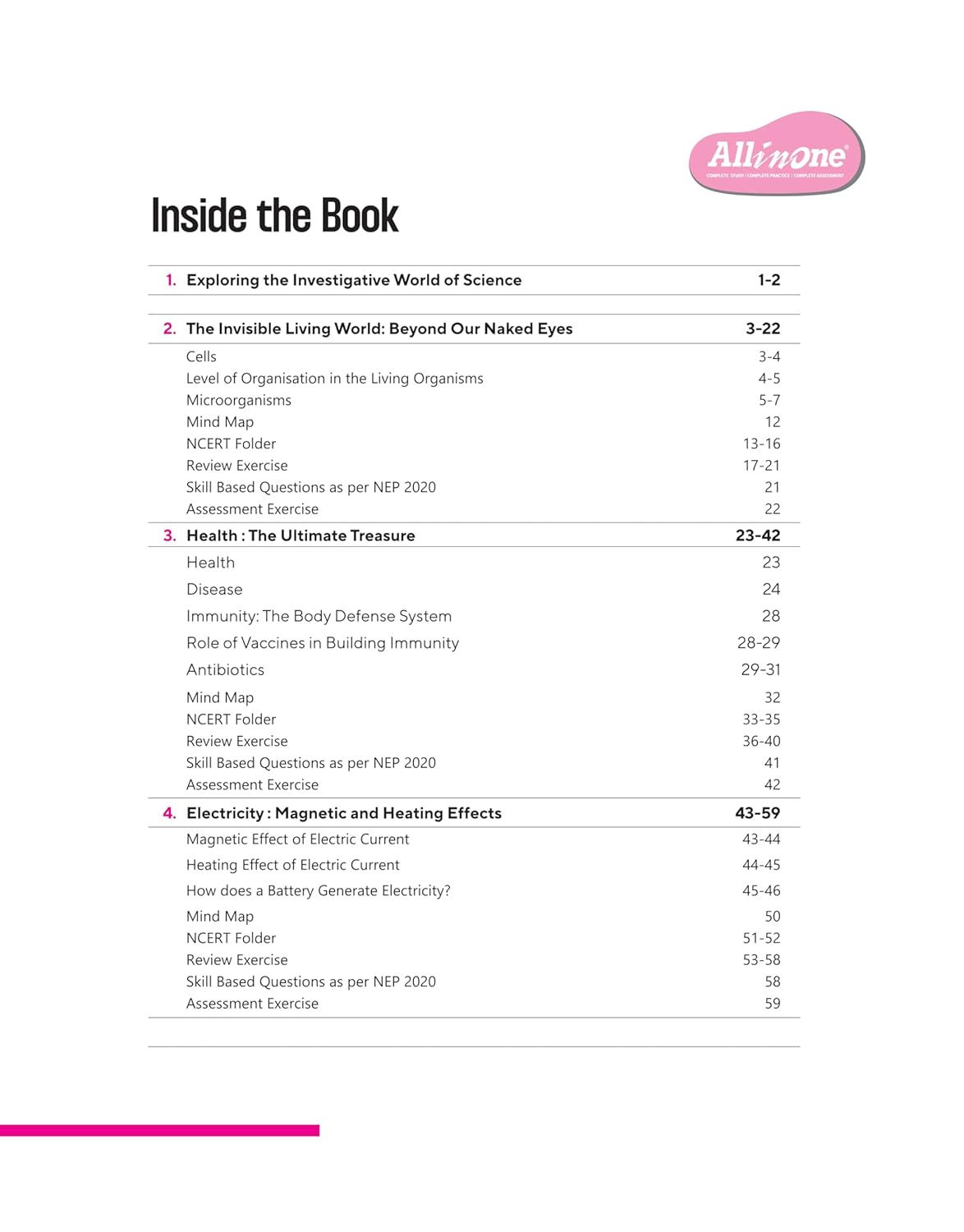 Arihant All in One Science Class 8 Book 2026 Edition | NCERT Based Complete Study Guide with Mind Map, Competency Based Questions, Chapterwise Exercises and Sample Question Papers