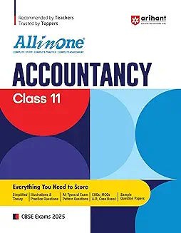 ARIHANT ALL IN ONE - ACCOUNTANCY FOR CLASS 11