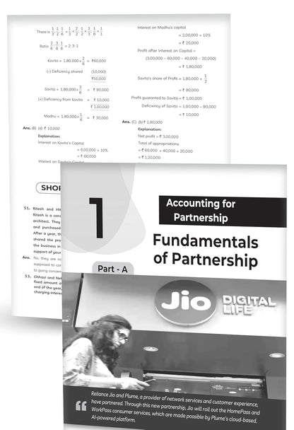 Educart CBSE Class 12 Accountancy Question Bank 2025-26 on new Syllabus 2026 (Includes Past Years Solved Questions)