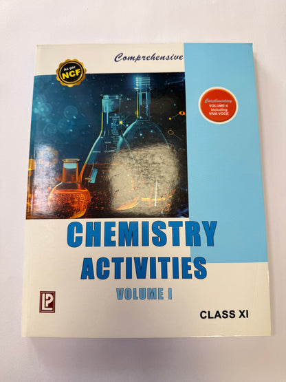 Comprehensive Chemistry Activities Vol 1 & 2 – Class 11 | CBSE 2026-27 | Hardcover Lab Manual (Book + Notebook)