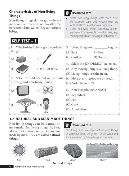 MTG Science (ISO) Olympiad Prep Guide Class 1 | Detailed Theory, Exercise with Self Test For Practice | SOF Olympiad Books For Exam 2026-27 (Useful For Level-1)