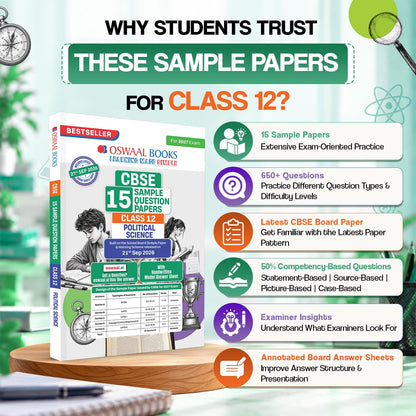 Oswaal CBSE 15 Sample Question Papers Class 12 Board Exam Applied Mathematics 2026-27 based on latest CBSE SQP dated (21 Sep 2026) | New Questions Typologies With Oswaal AI