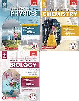 LAKHMIR SINGH SCIENCE FOR CLASS 10 (PHYSICS, CHEMISTRY, BIOLOGY)