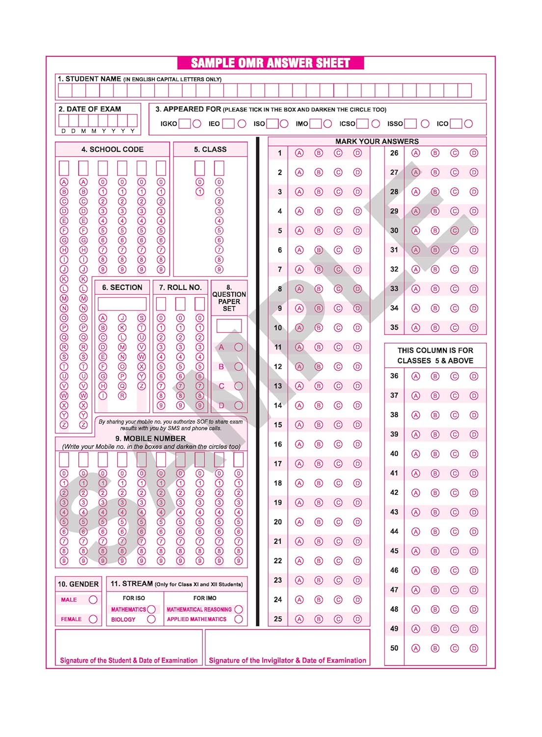 MTG International Science Olympiad (ISO) Workbook Class 1 - Chapter-wise MCQs, Quick Recap with Achievers Section - SOF Olympiad Books For 2026-27 Exam
